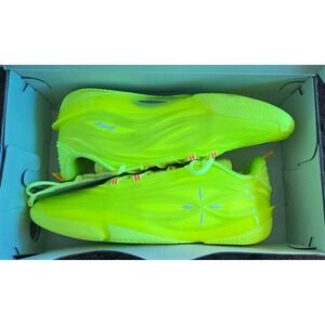 Li-Ning Way of Wade 11 CautionBasketbalShoesNeon YellowGreen ABAV045-3 Mens 11.5